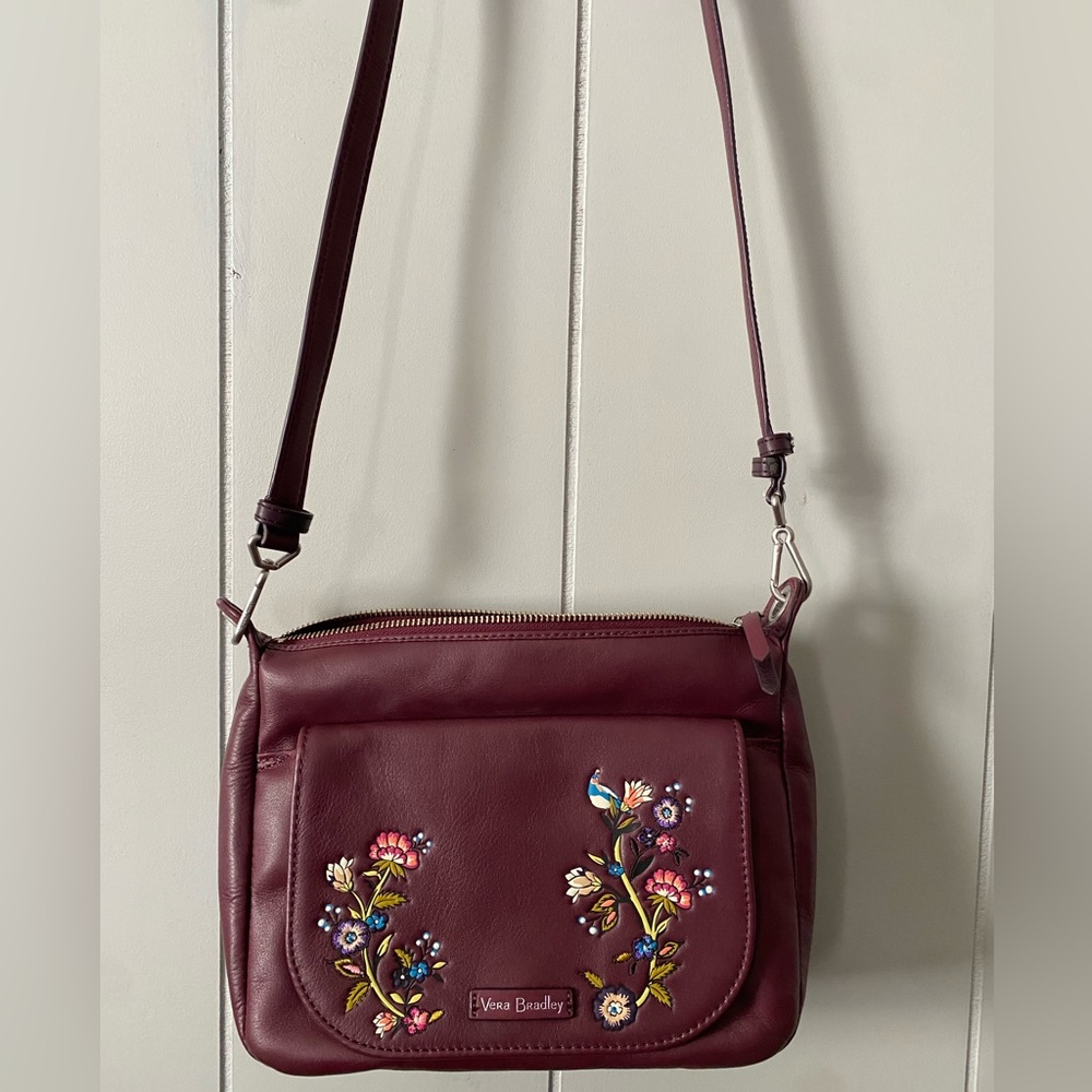 Vera Bradley Embroidered Crossbody Bag